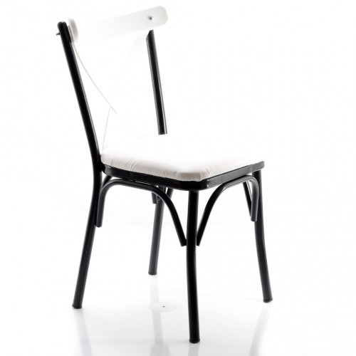 Paris Thonet Metal Sandalye Beyaz