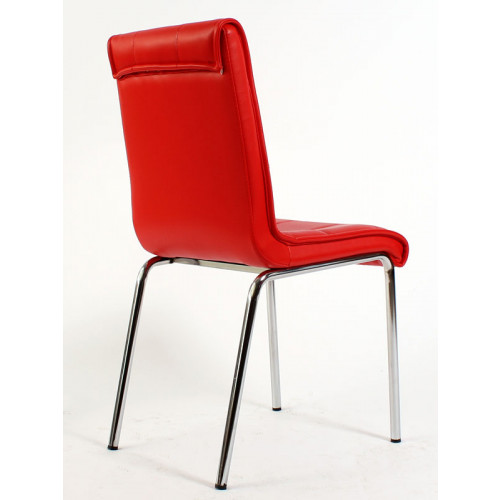 St Home Metal sandalye kırmızı