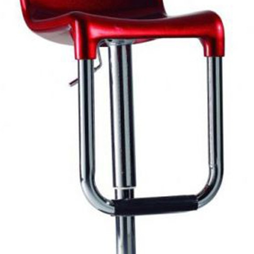 King ayaklı bar sandalyesi kırmızı renk