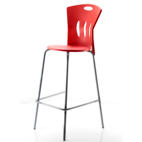Stella Bar sandalyesi kırmızı 75 h