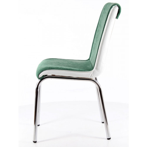 St Home Metal Sandalye Yeşil Kumaş