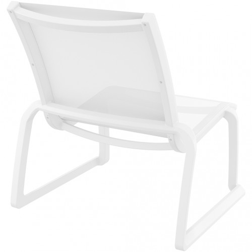 Skay Kolsuz Rattan Sandalye Beyaz