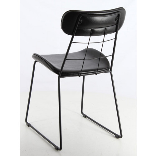 Tissue Metal Sandalye Siyah