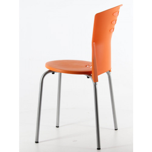 New stella Plastik Sandalye Turuncu