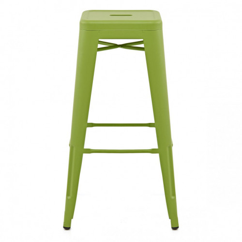 Tolix yeşil bar sandalyesi 76 cm