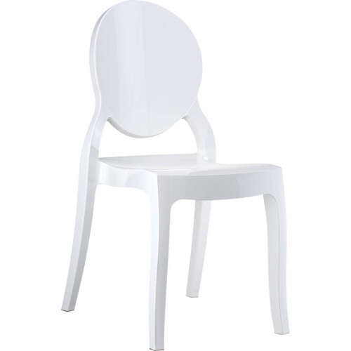 Elizabeth polikarbon sandalye beyaz
