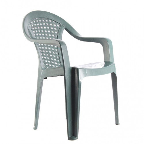 Barça Kollu Plastik Sandalye Yeşil (Sınırlı Stok)