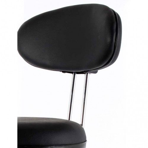 Ales Krom Yıldız Ayaklı Bar Sandalyesi Sabit