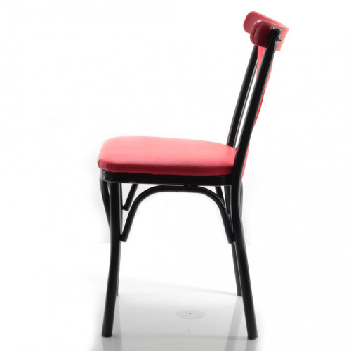 Paris Thonet Metal Sandalye Kırmızı