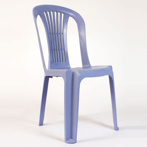 2,5 kg kolsuz plastik sandalye mavi