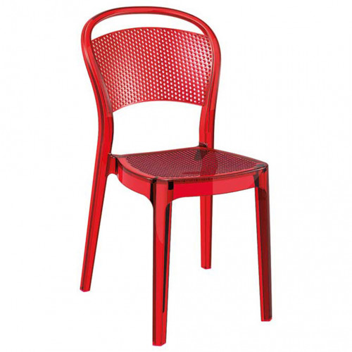 Bee Polikarbon sandalye Kırmızı
