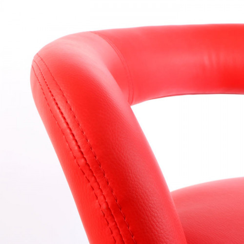 Slim bar sandalyesi kırmızı (yeni)