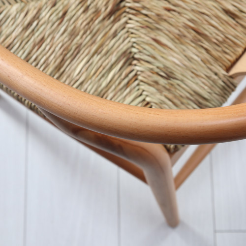 Zamora Hasırlı Thonet Sandalye (Natural Cilalı)
