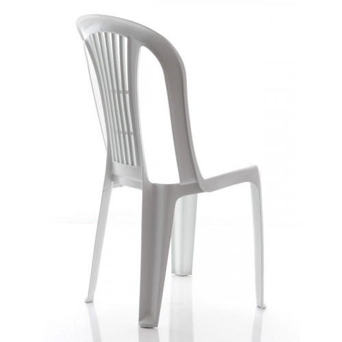 2,5 kg kolsuz plastik sandalye beyaz