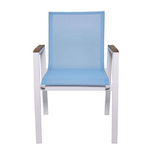 Sunny 2 Kollu Alüminyum Dış Mekan Sandalyesi Beyaz