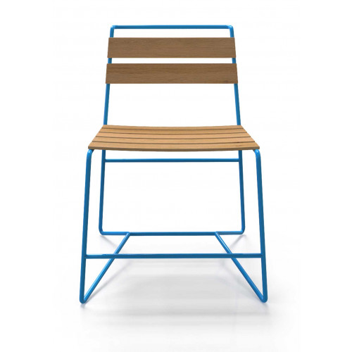 Lav Özel Tasarım Metal Sandalye Mavi