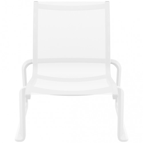 Skay Kolsuz Rattan Sandalye Beyaz