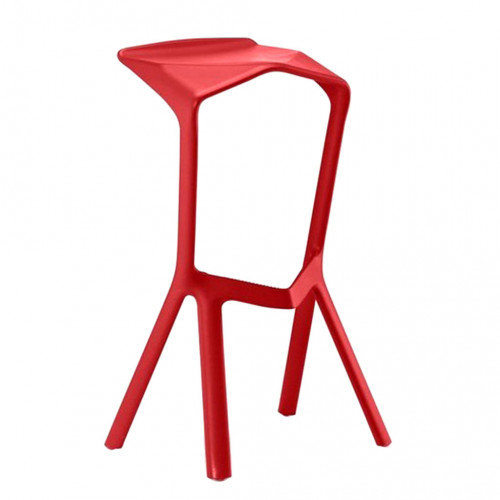 Every Bar Sandalyesi Pp  Kırmızı