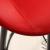 Gloria Siyah Metal Ayaklı Bar Sandalyesi (Kırmızı Deri)