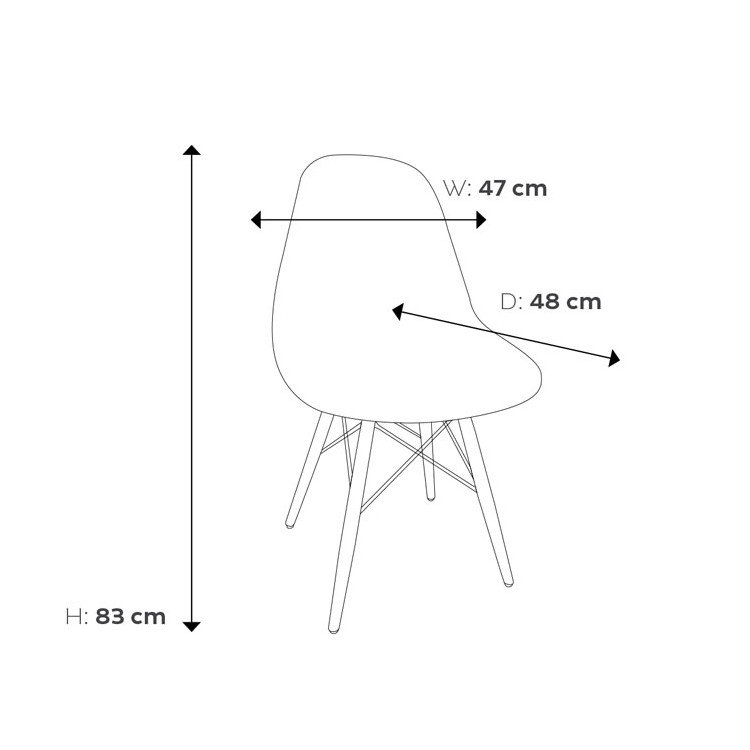 Durica Masa Sandalye Takımı 80x80