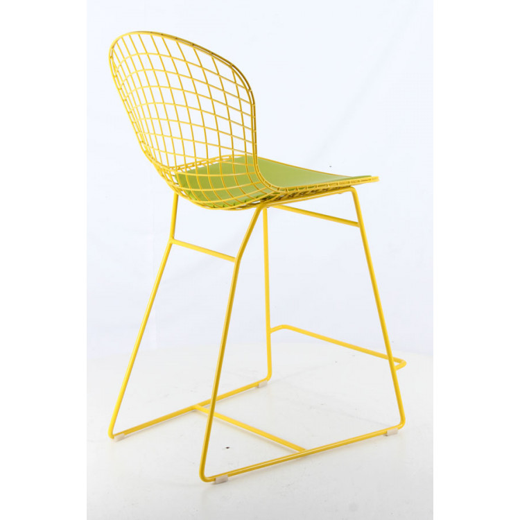 Emeco Metal Bar Sandalye Sarı