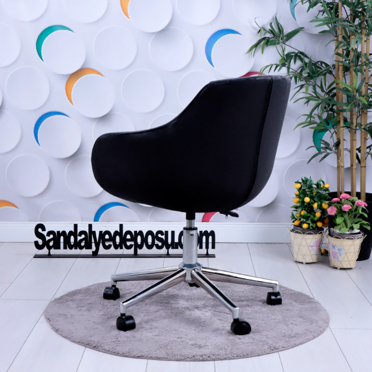 Focus Krom Ayaklı Çalışma Koltuğu Alaska 14 Kumaş