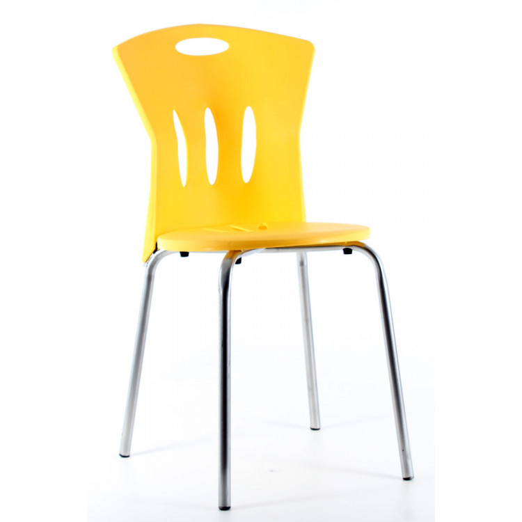 Stella Plastik Sandalye Sarı
