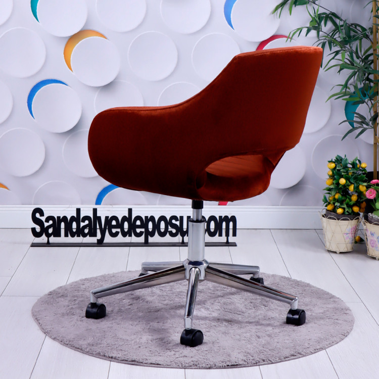 Fiesta Krom Ayaklı Çalışma Koltuğu Alaska 07 Kumaş