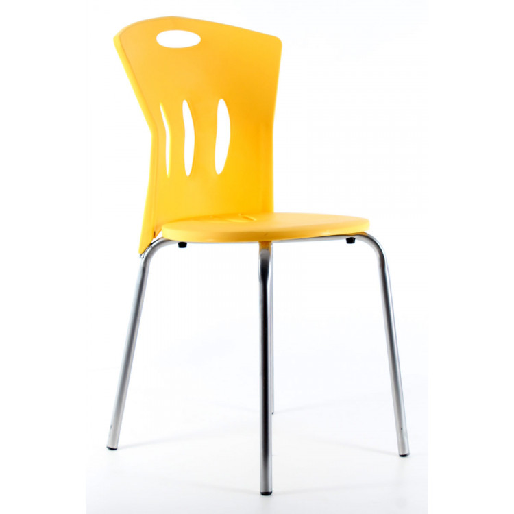 Stella Plastik Sandalye Sarı