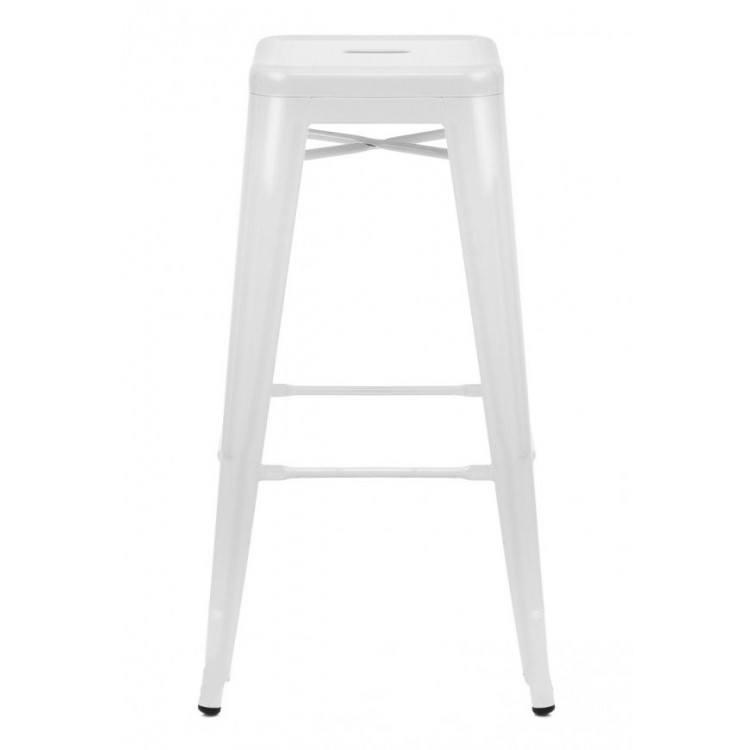 Tolix Beyaz bar sandalyesi 76 cm