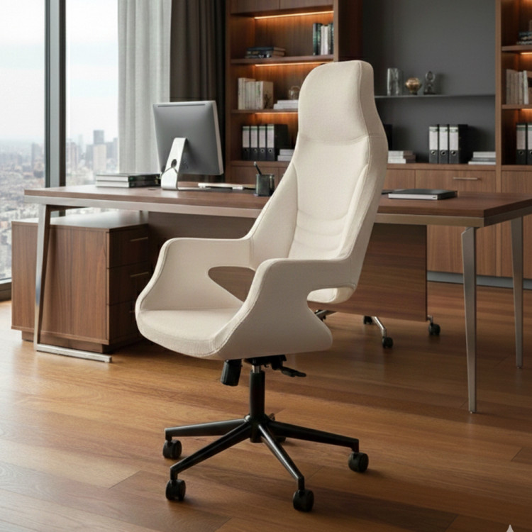 Wagner Müdür Ve Yönetici Koltuğu ( Kırık Beyaz )