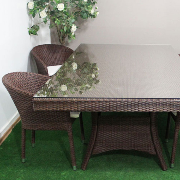 Rattan Masa Sandalye Takımı 240x120