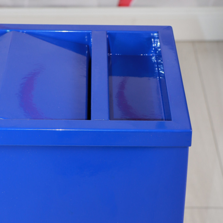 Küllüklü Çatı Kapaklı Çöp Kovası 45 Lt