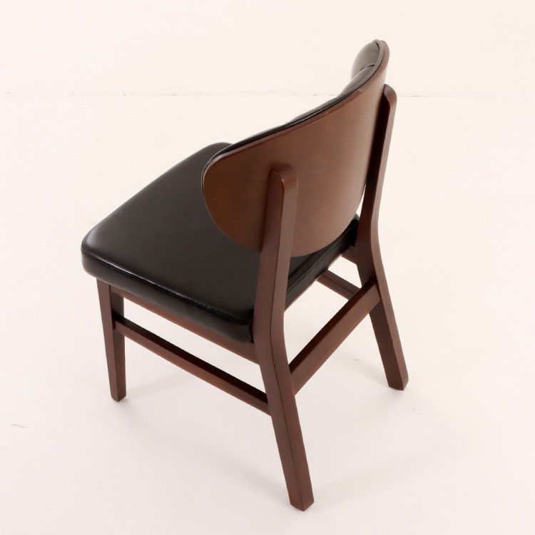 Avşa Ahşap Ahşap Sandalye Kapitone (Kelebek)