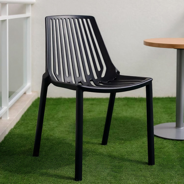 Lorie Kolsuz Plastik Sandalye Antrasit
