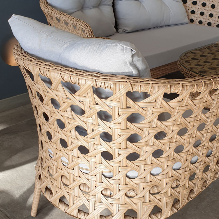 Vintage Rattan Oturma Grubu