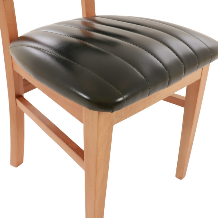 Mansilla Ahşap Sandlaye Siyah