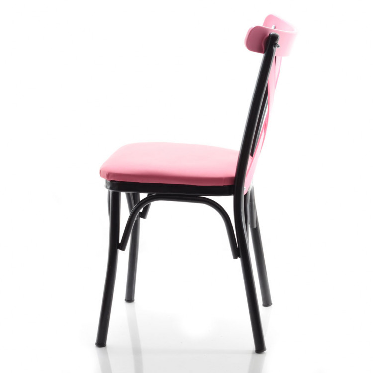 Paris Thonet Metal Sandalye Pembe