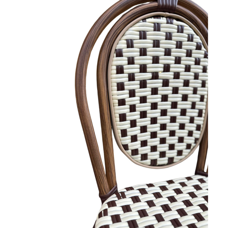 Calvert Desenli Rattan Sandalye 02