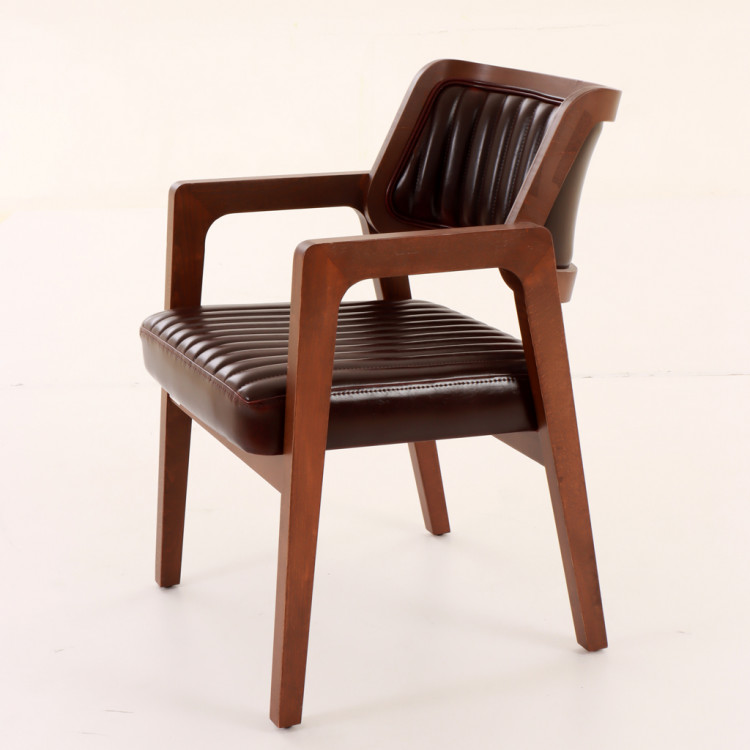 Asil Ahşap Sandlaye Kahve