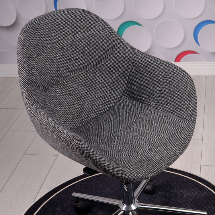 Lopes Krom Yıldız Ayaklı Çalışma Koltuğu ( Lara 307 )