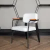 Purple Metal Arm Chair