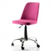 Bosnia Chrome Leg Working Chair (Fabric 416)