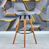 Rasko Fixed Leg Bar Chair (Lara 302 Linen)