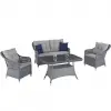 Miniature Rattan Seating Group