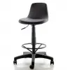 Gabriel Plastic Leg Bar Chair (Leather 01)