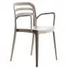 PP Chair with Yakamoz Arm Cream