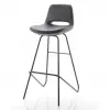 Rasko Eiffel black legged bar chair 75 h black