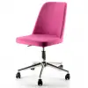 Bosnia Chrome Star Leg Work Chair (Fabric 416)