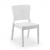 Antares Rattan Chair White